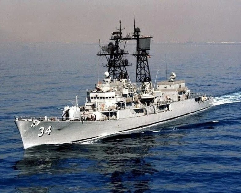 Uss Somers Magnet Ddg 34 Navy Usa Military Guided Missile Cruiser Ship