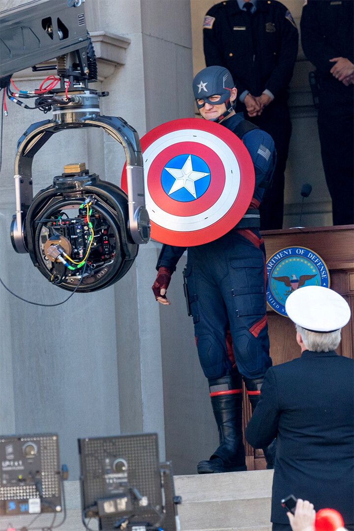 Us Agent John Walker Captain America Art Print Decor Keychain