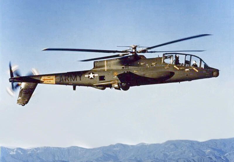 Us Army Attack Helicopter Lockheed Ah 56 Cheyenne Poster Picture Photo Print