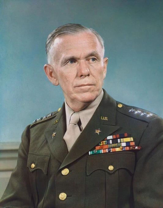 Us Army Chief Of Staff George Marshall World War 2 Soldier Picture Poster Photo