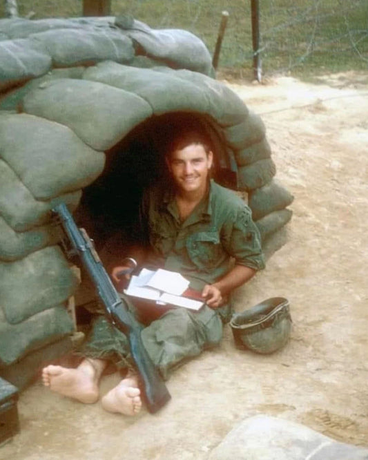 Us Military Camp Vietnam War Vintage Picture Magnet Magnet Print