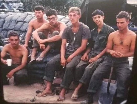 Us Military In Vietnam War Vintage Picture Magnet Magnet Print