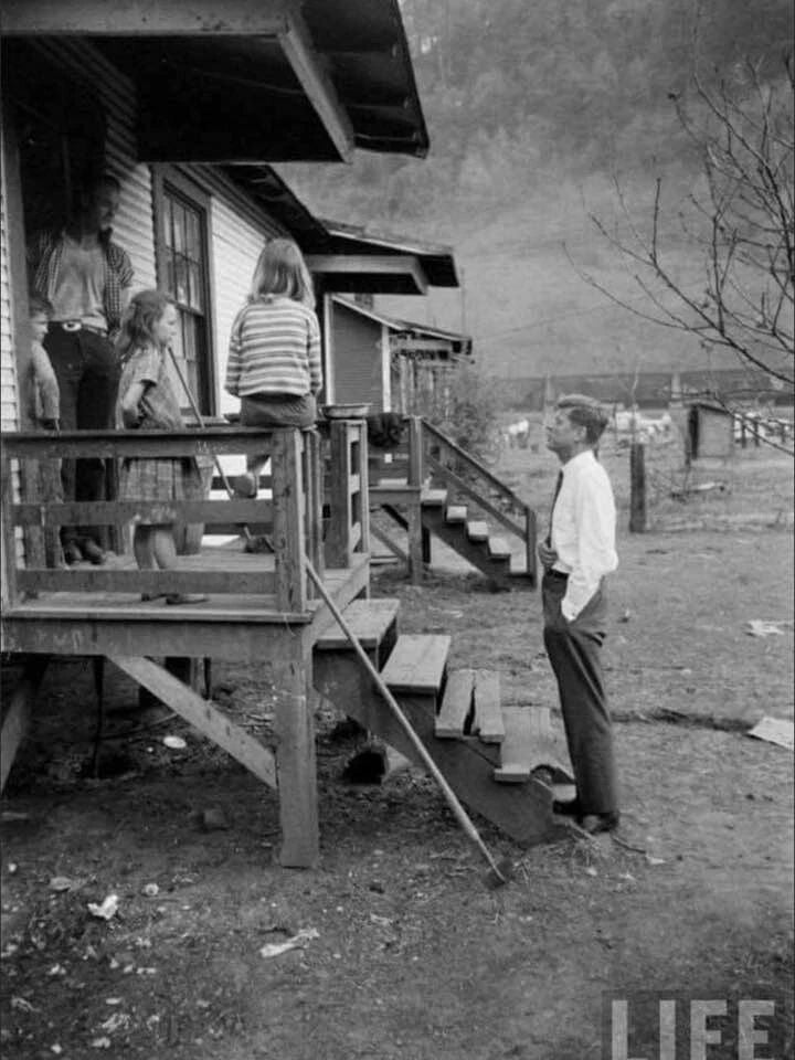 Us President Jfk Campaigning In Rural West Virginia In 1960 Picture Magnet