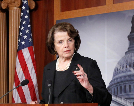 Us Senator From California Dianne Feinstein Magnet Picture Magnet