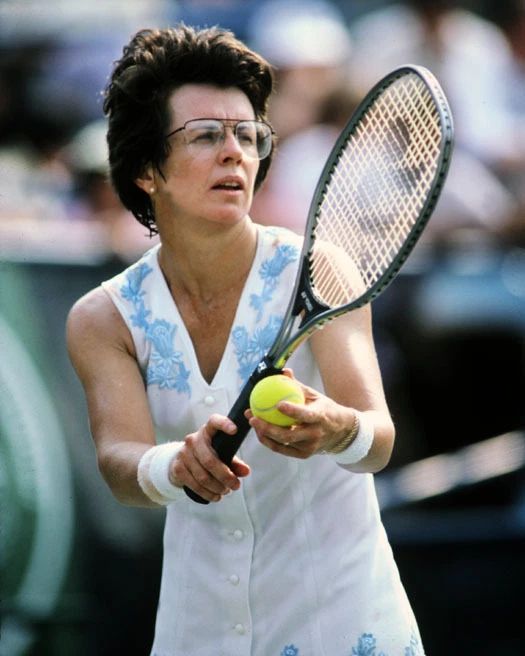 Us Tennis Legend Billie Jean King Glossy Photo Print Poster 1