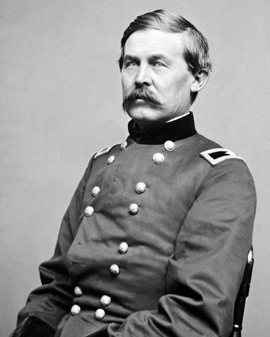 Us Union Army General John Buford Jr Glossy Keychain Civil War Print Officer