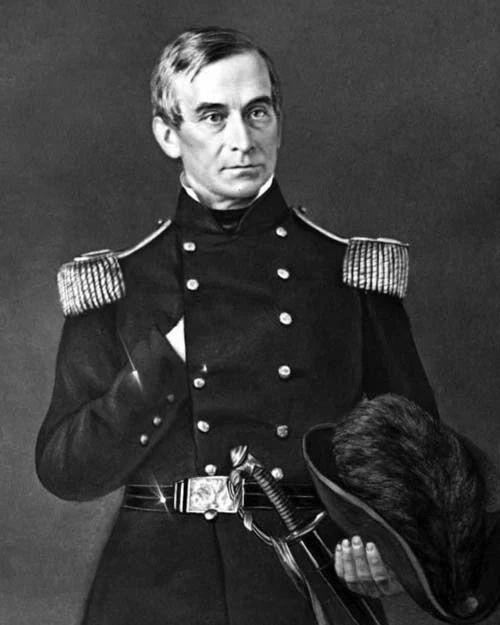 Us Union Army General Robert Anderson Glossy Keychain Civil War Keychain