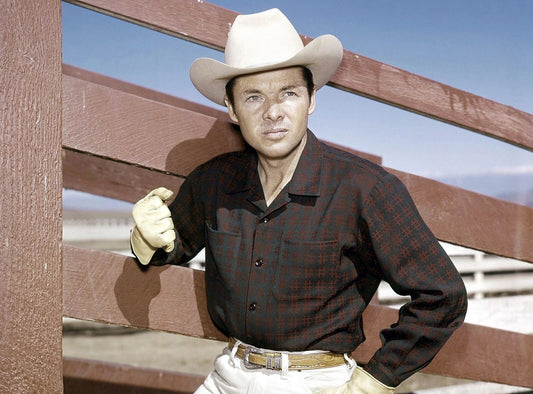 Us World War 2 Soldier & Actor Audie Murphy Classic Retro Picture Magnet