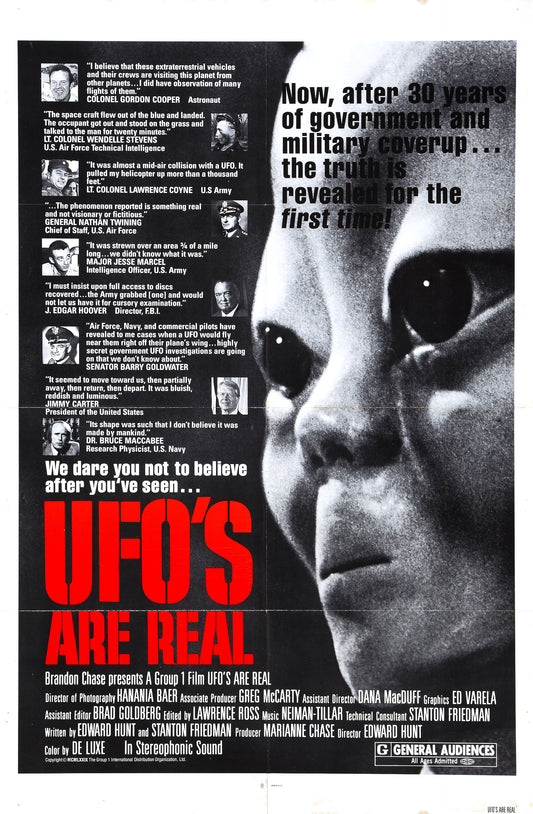 Ufos Are Real 01 Movie Magnet