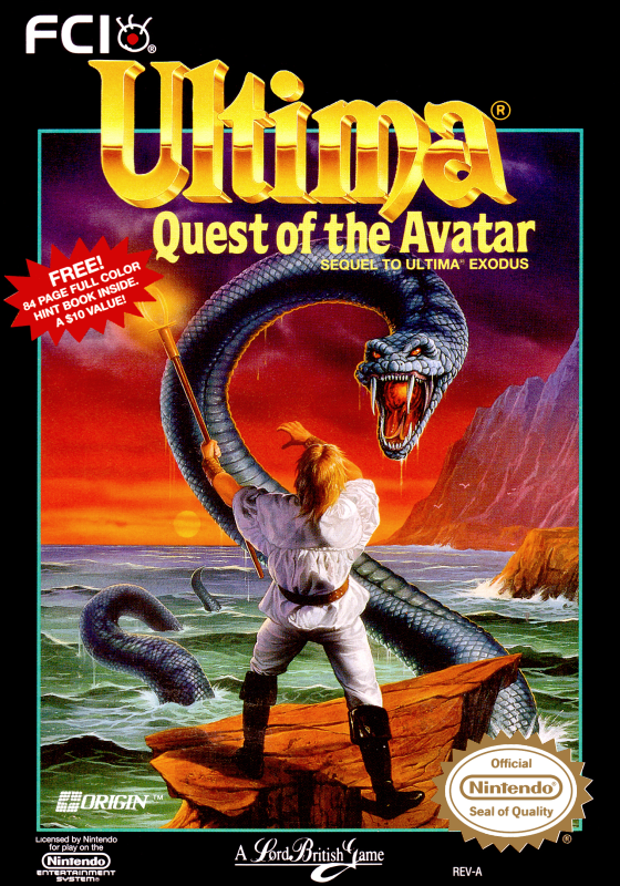 Ultima Quest Of The Avatar (Usa) Nes Keychain