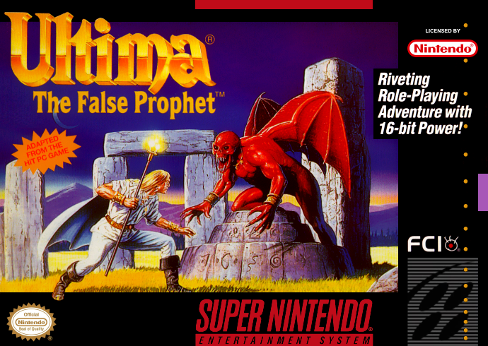 Ultima Vi The False Prophet (Usa) Snes Print Poster