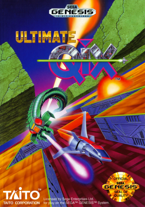 Ultimate Qix (Usa) Genesis Print Poster
