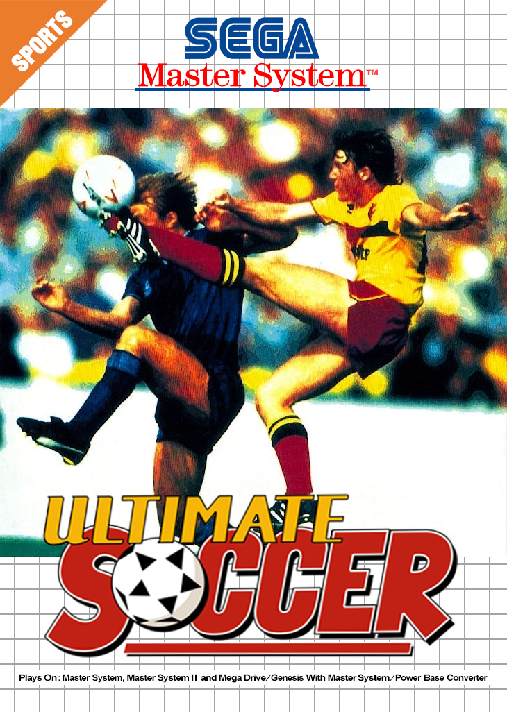 Ultimate Soccer Sega Master System Print Poster