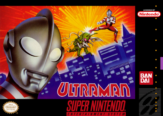 Ultraman (Usa) Snes Print Poster