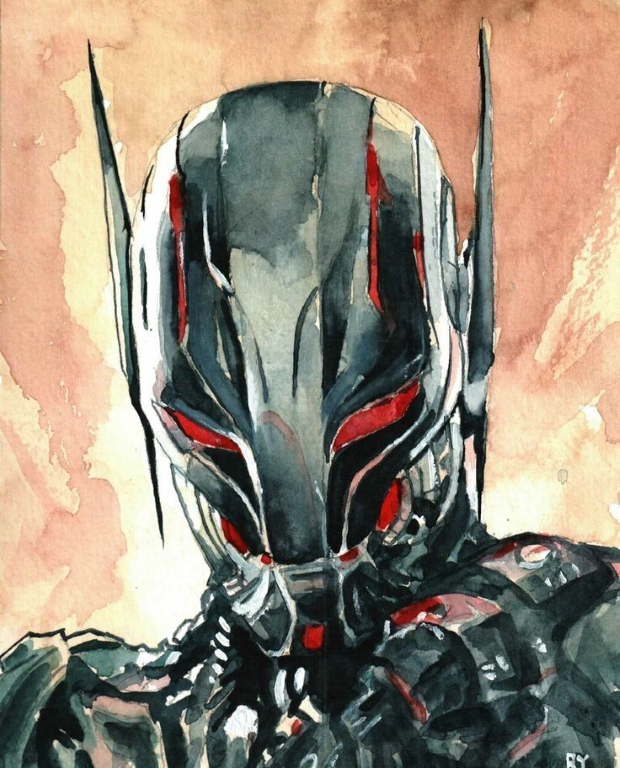Ultron Mechanical Mask 0321 Print Poster