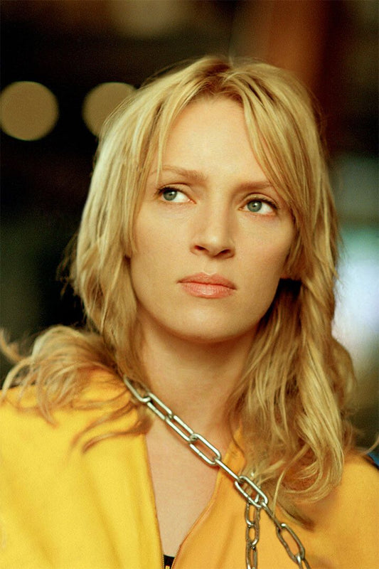 Uma Thurman Beauty Movie Actress Painting Jigsaw Puzzle