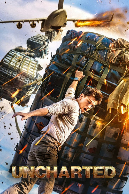 Uncharted Movie Action Adventure Excitement Print Wall Home Decor Jigsaw Puzzle
