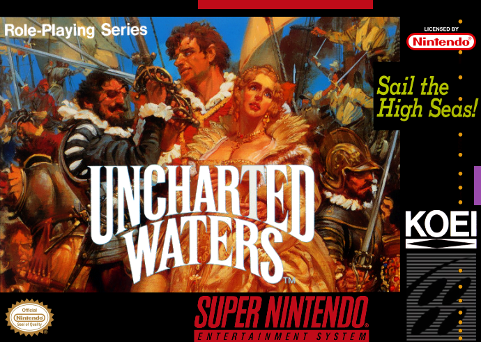 Uncharted Waters (Usa) Snes Print Poster