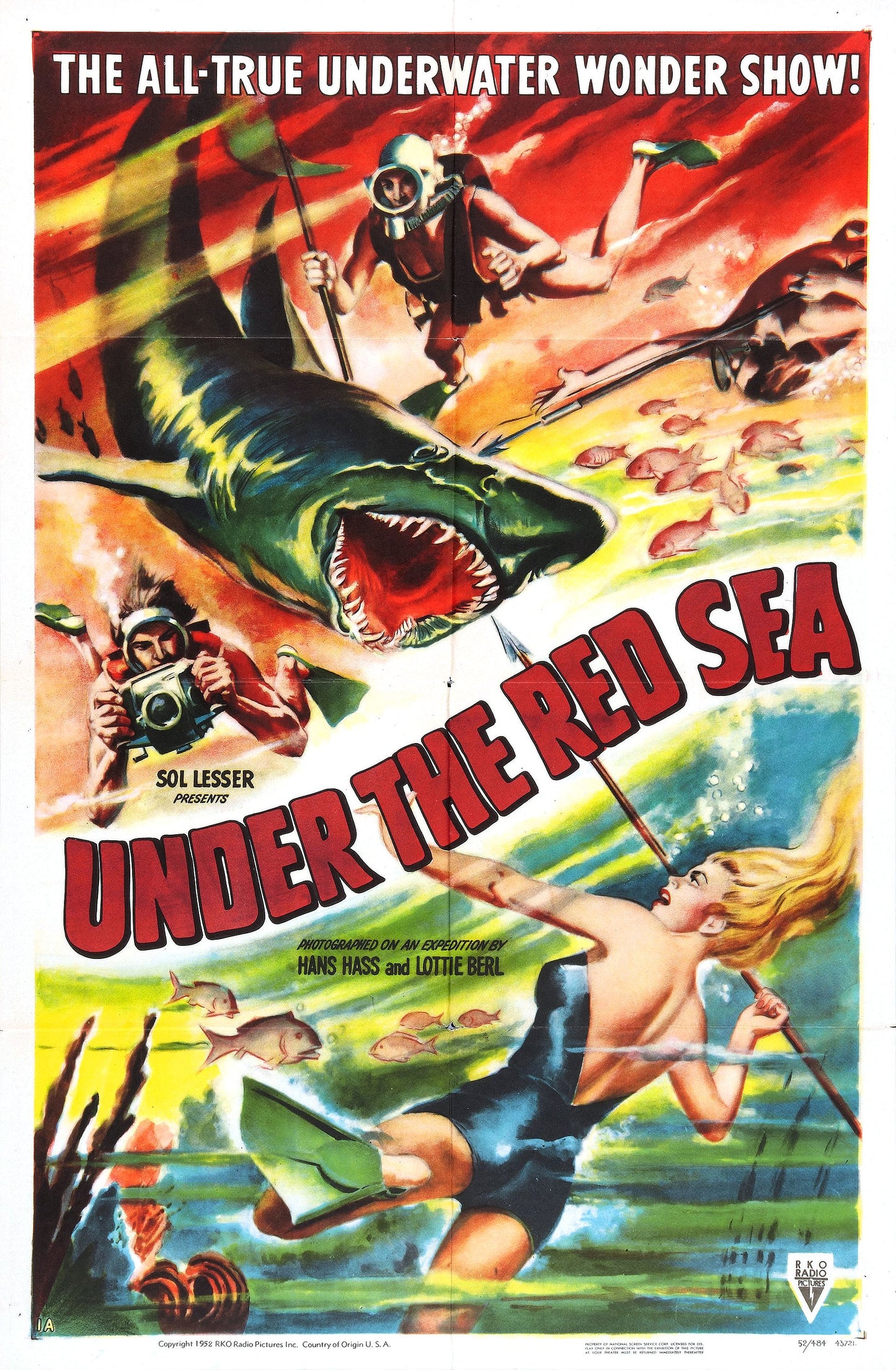 Under Red Sea 01 Movie Magnet