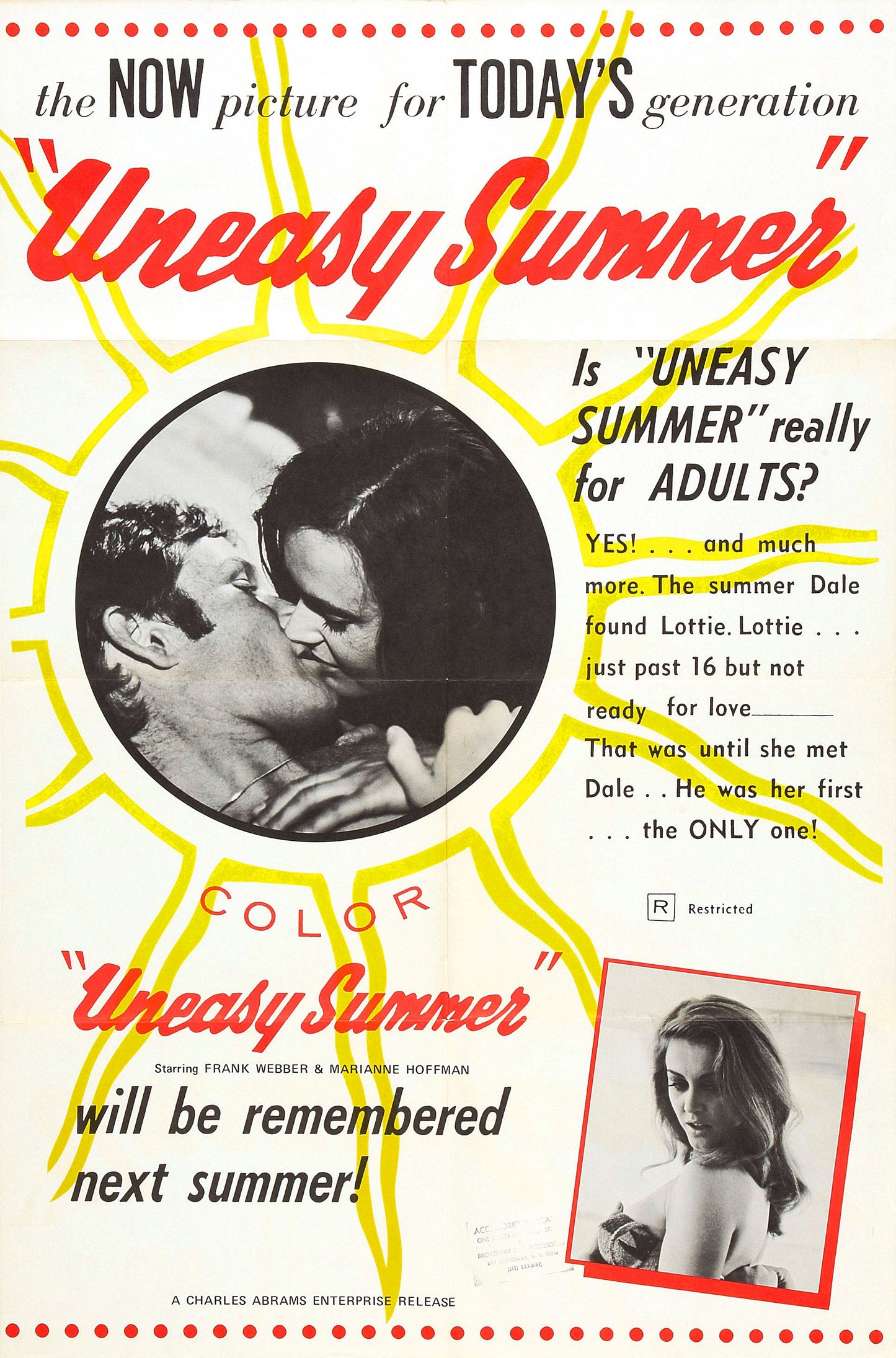 Uneasy Summer 01 Movie Magnet