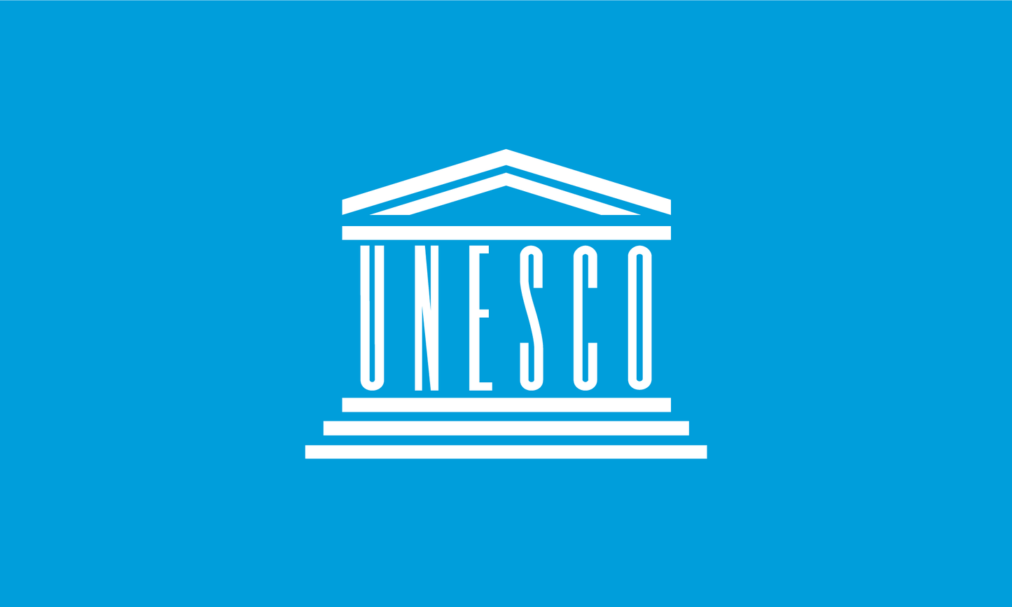 Unesco Flag Keychain