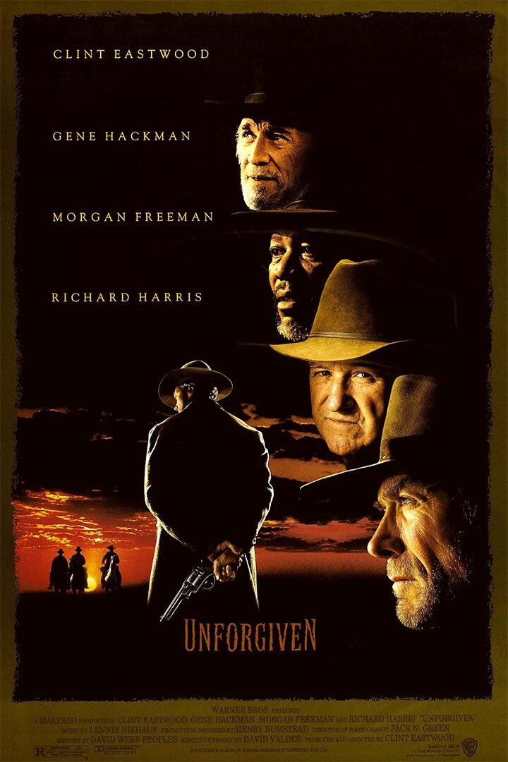 Unforgiven Movie Drama Westren Adventure Print Jigsaw Puzzle