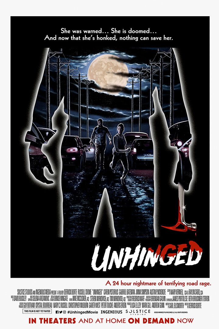 Unhinged Movie Happen To Anyone Silk Jigsaw Puzzle