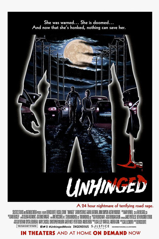 Unhinged Movie Happen To Anyone Silk Jigsaw Puzzle
