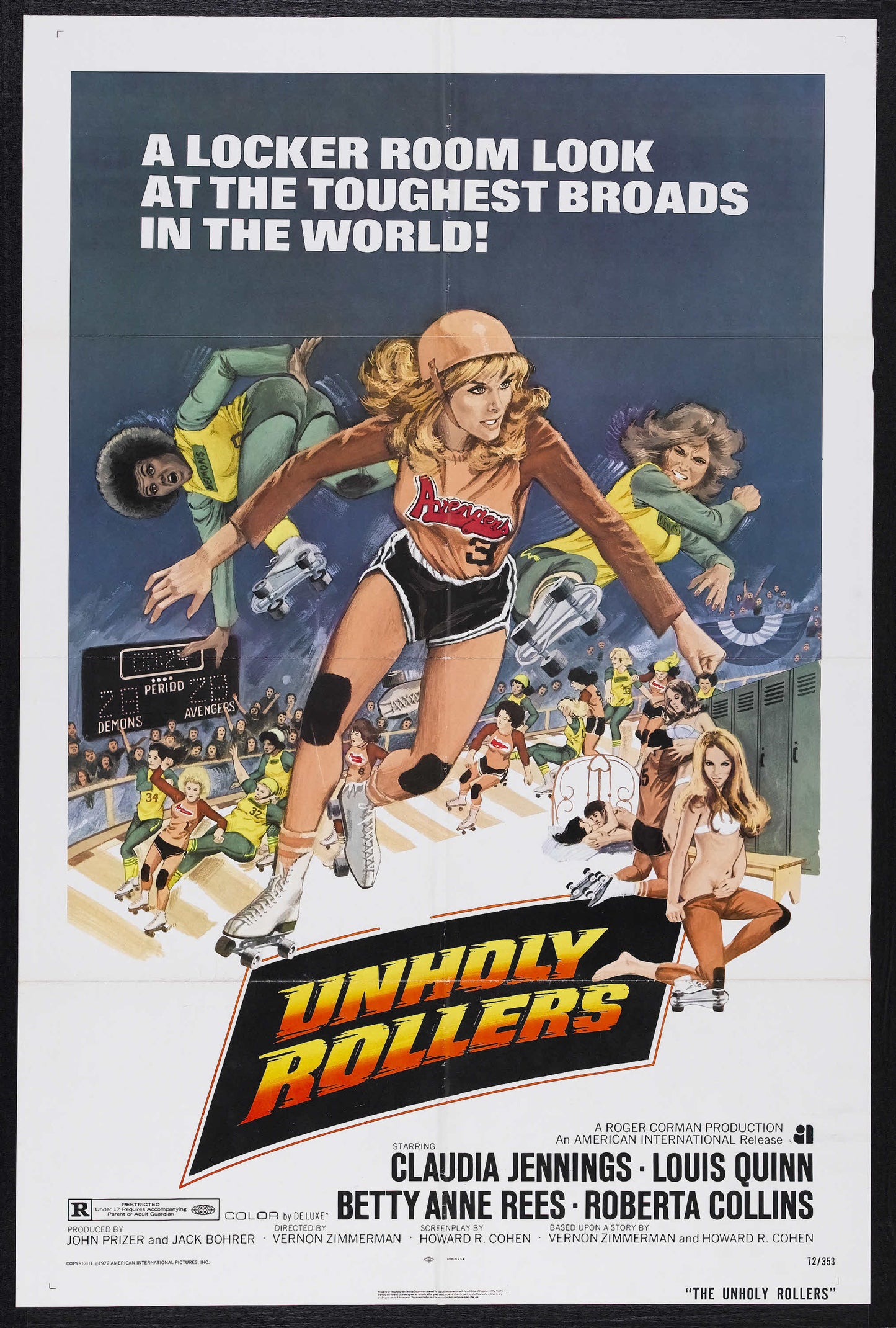 Unholy Rollers 01 Movie Magnet