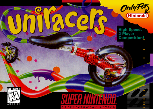 Uniracers (Usa) Snes Print Poster