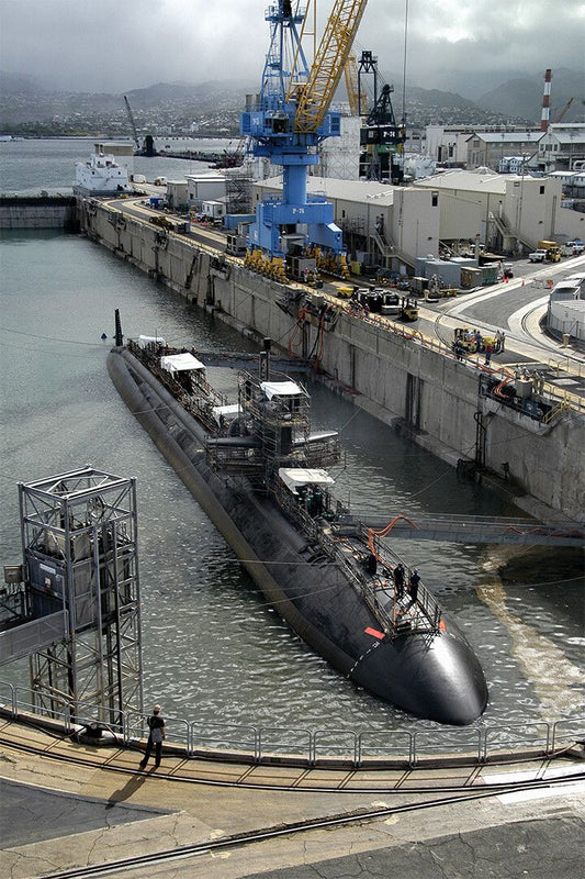 United States Navy Submarine Buffalo Print Canvas Jigsaw Puzzle