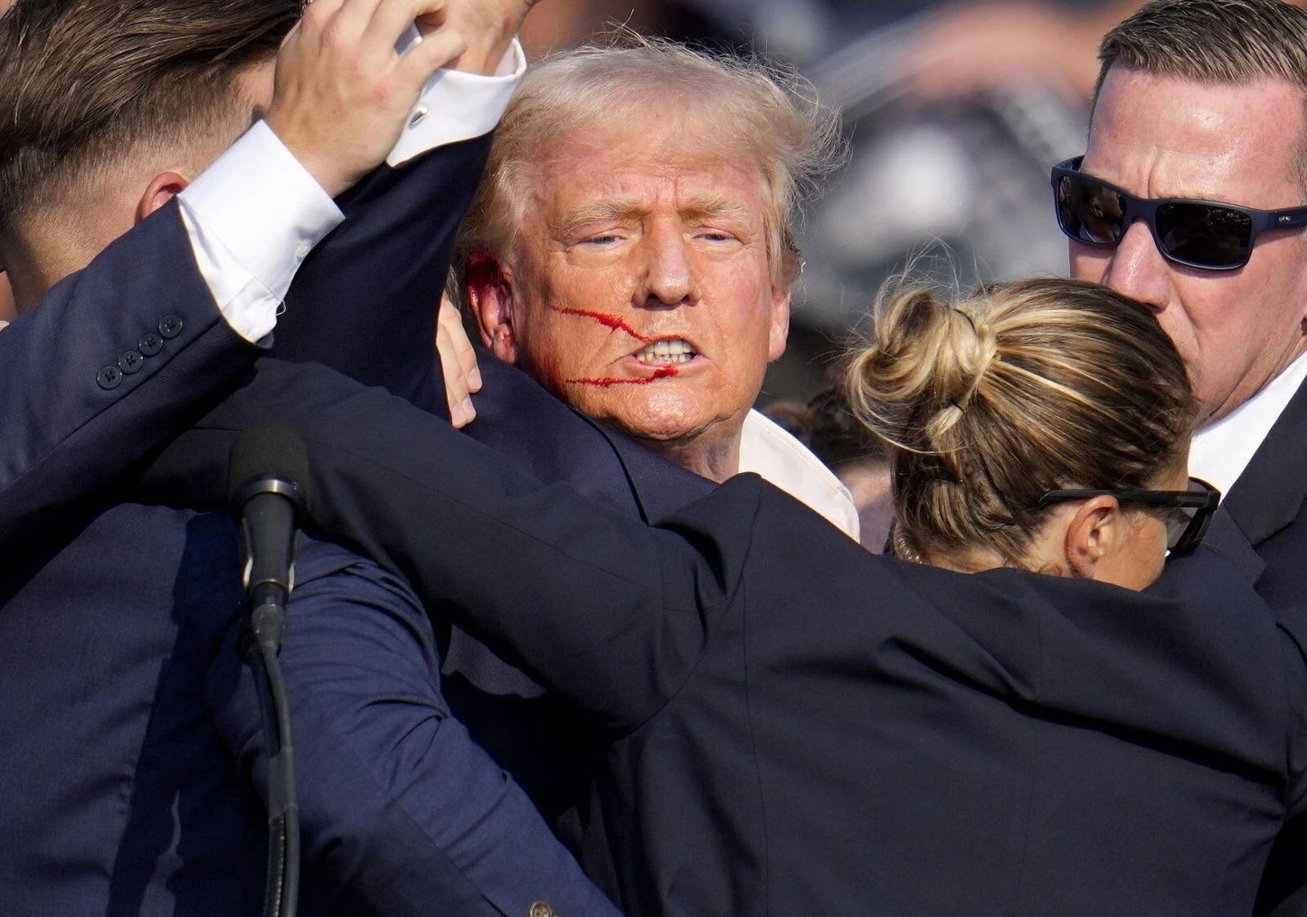 United States President Donald Trump Survives Shooting Picture Photo
