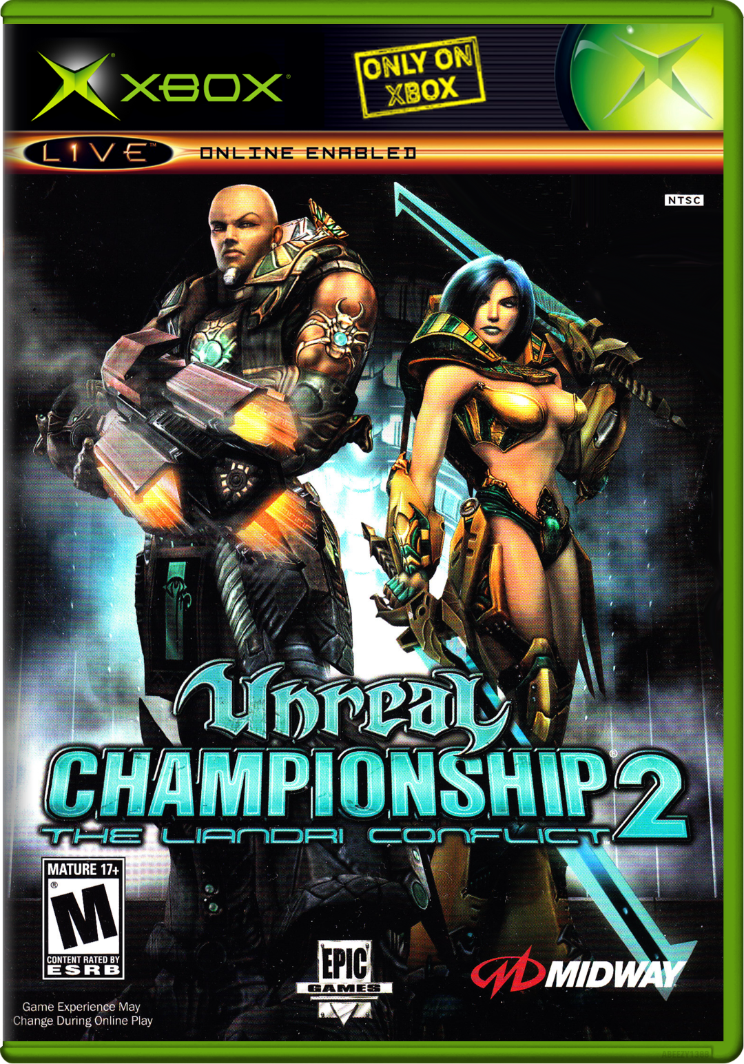 Unreal Championship 2 The Liandri Conflict (Usa, Europe) Xbox Print Poster