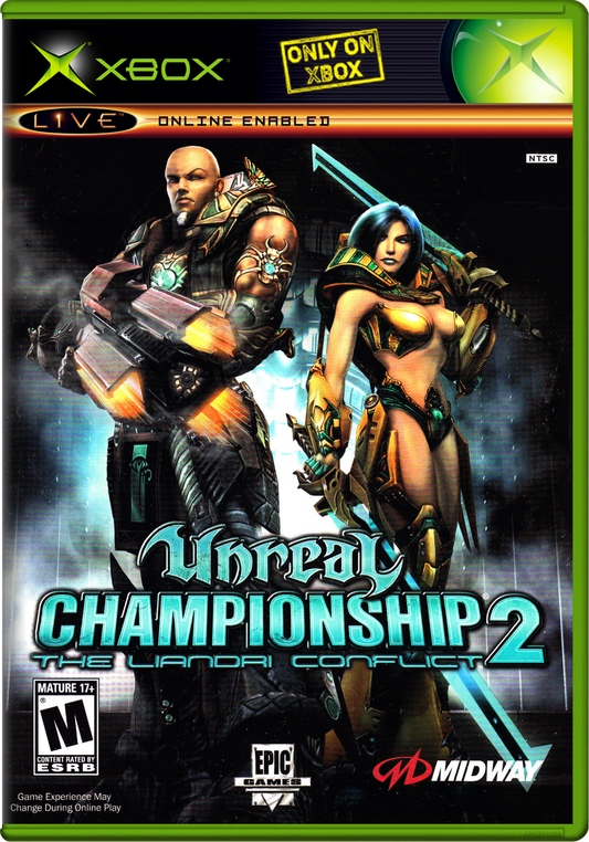 Unreal Championship 2 The Liandri Conflict (Usa, Europe) Xbox Print Poster