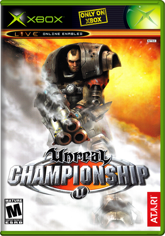 Unreal Championship (Usa, Europe) Xbox Print Poster