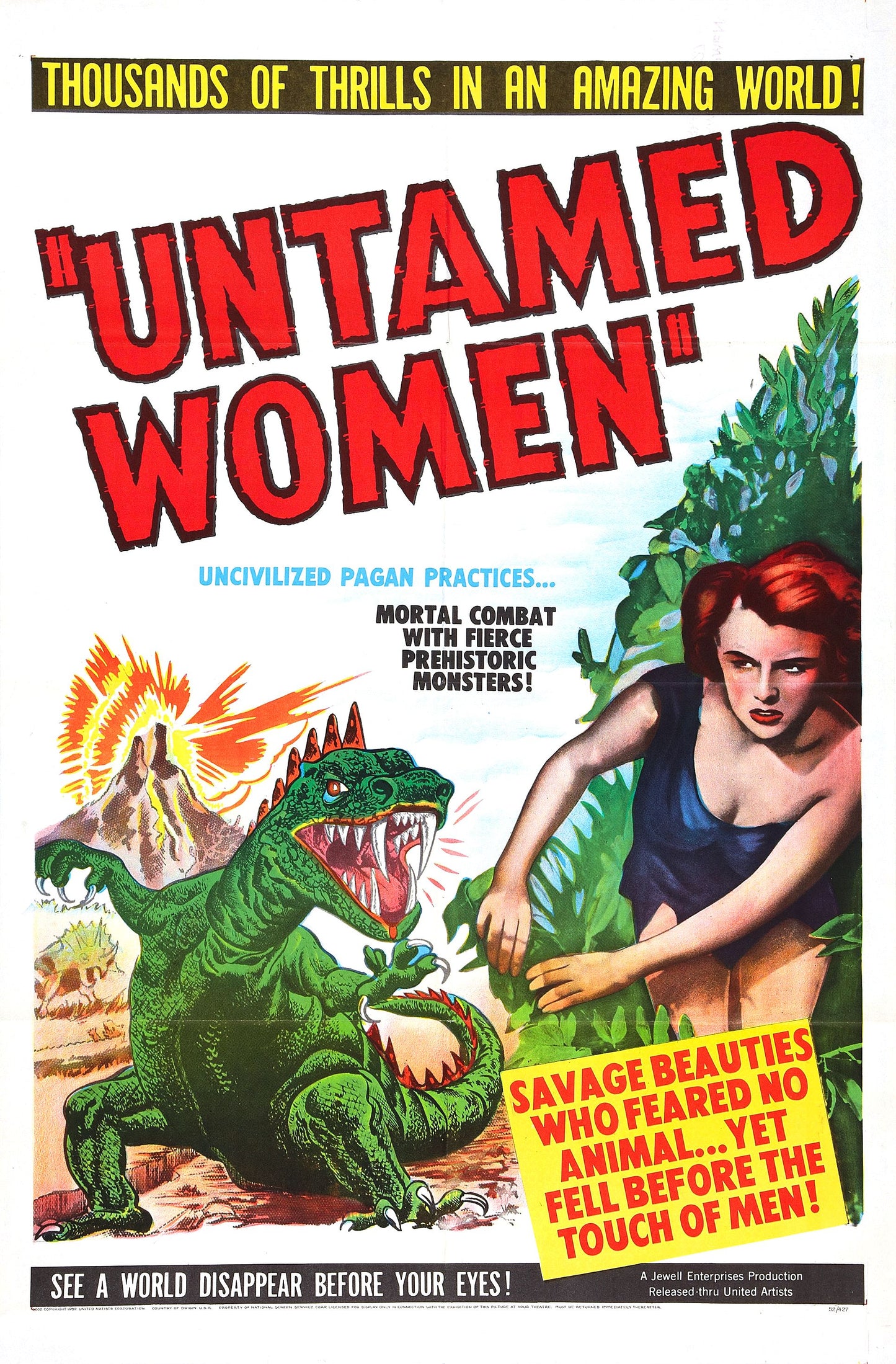Untamed Women 01 Movie Magnet