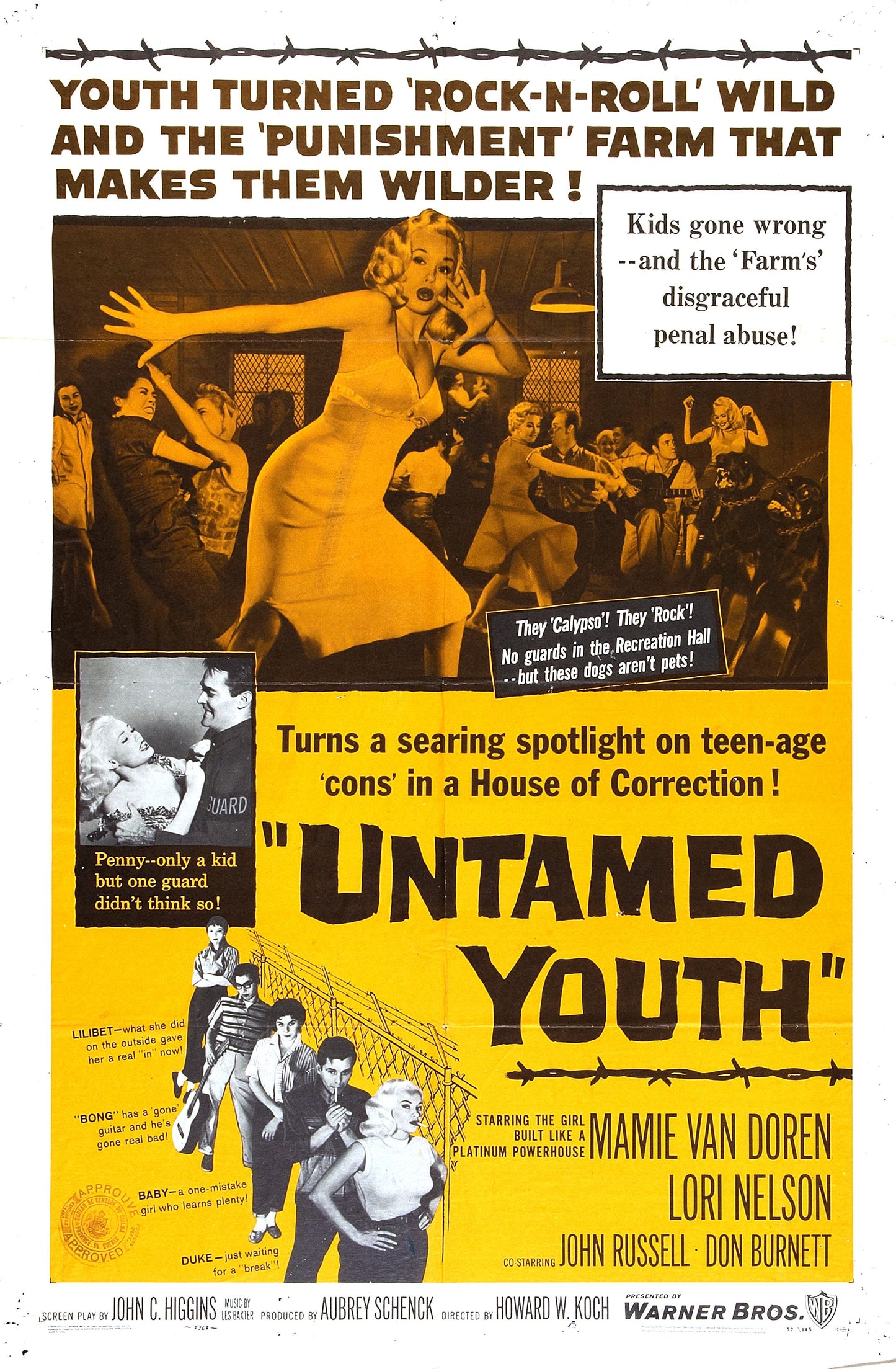 Untamed Youth 01 Movie Keychain