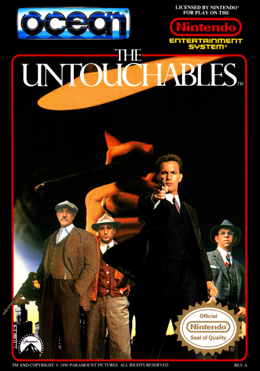Untouchables, The (Usa) (Official, Variant 1) Nes Print Poster