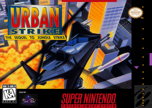 Urban Strike (Usa) Snes Print Poster