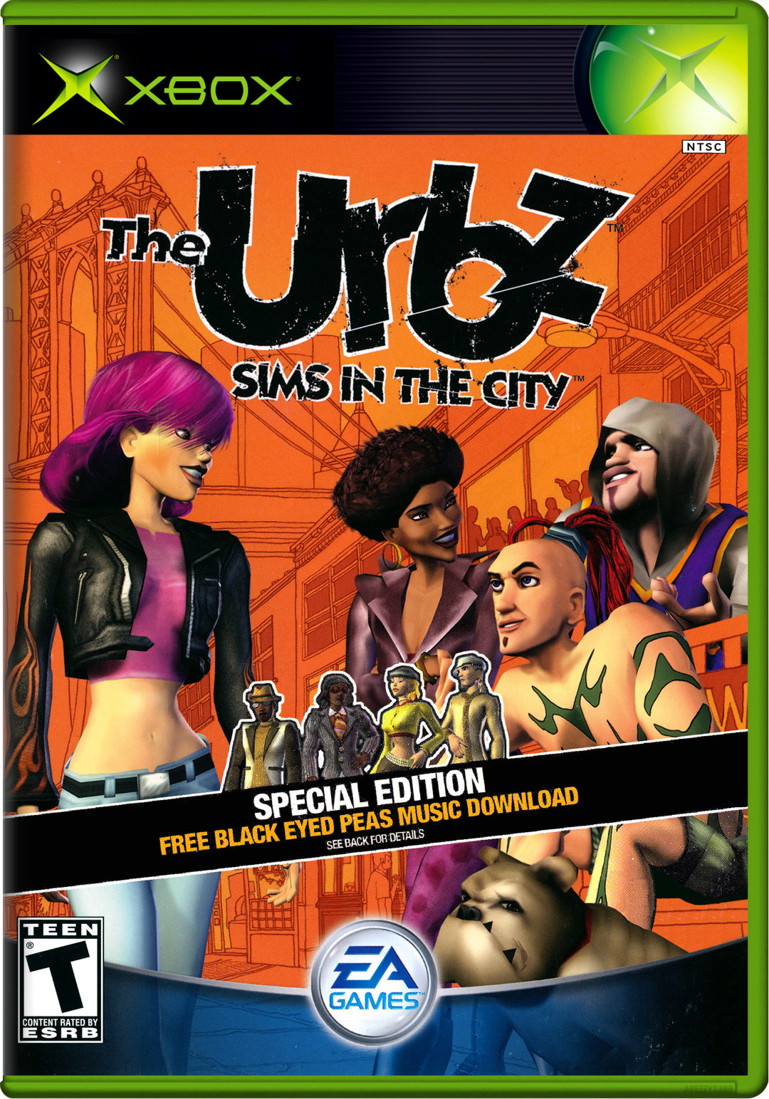 Urbz, The Sims In The City Xbox Print Poster