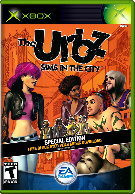 Urbz, The Sims In The City Xbox Print Poster
