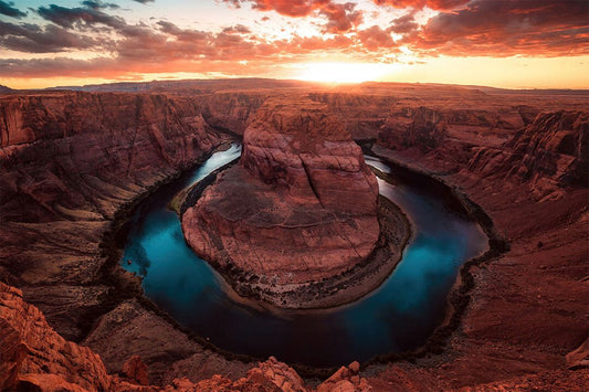 Usa Arizona Colorado River Landscape Print Jigsaw Puzzle
