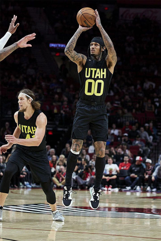 Utah Jazz Basketball Team Jordan Clarkson Basketballer Jigsaw Puzzle