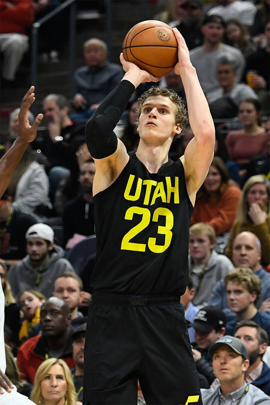 Utah Jazz Basketball Team Lauri Markkanen 23 Basketballer Jigsaw Puzzle