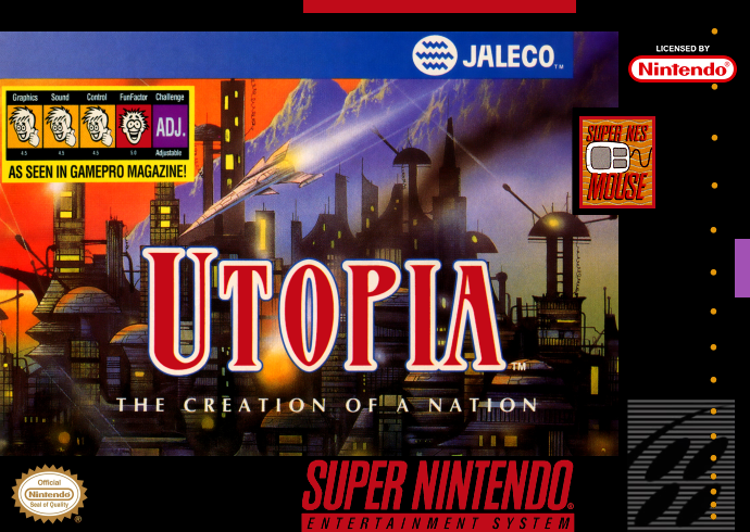 Utopia Creation Of A Nation (Usa) Snes Keychain