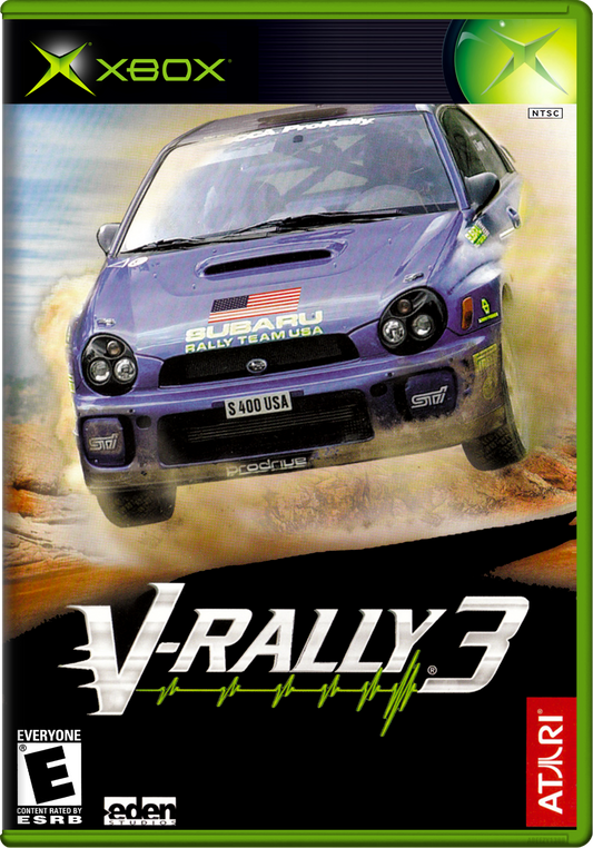 V Rally 3 Xbox Print Poster