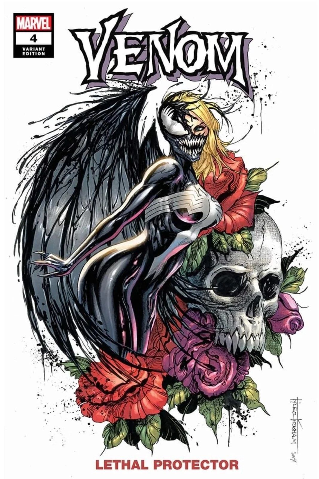 Venom 4 Comic Cover Poster