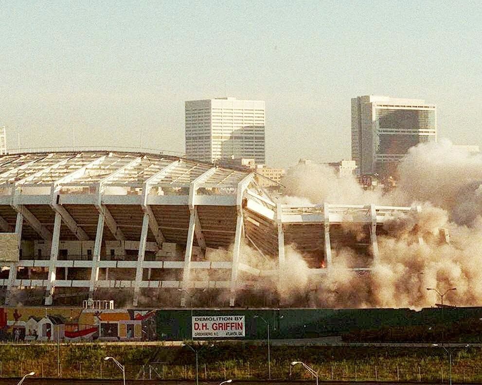 Veterans Stadium Photo Philadelphia Eagles Phillies Picture Demolition