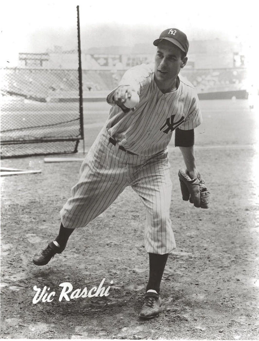 Vic Raschi Keychain New York Yankees Ny Baseball Picture Mlb