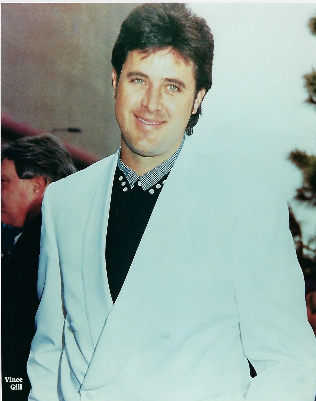 Vince Gill Keychain Country Music Picture